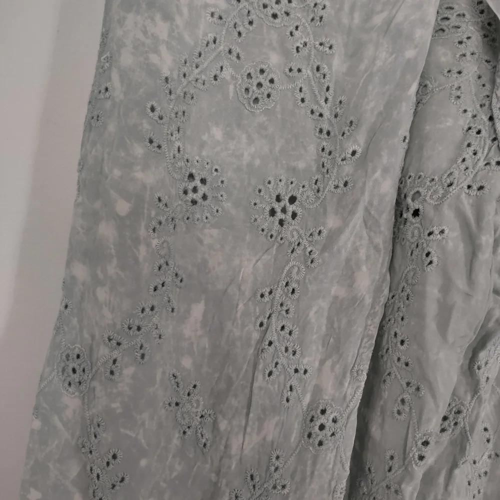 Young Fabulous & Broke Mint Eyelet Wide Leg Pants - Picture 7 of 12